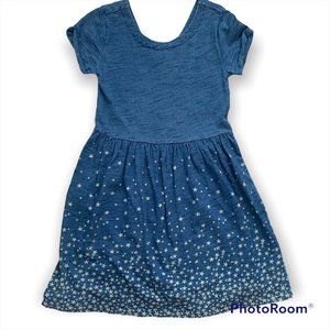 GAP Kids Blue Stars Dress Girls Size 10 / Large